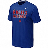 Anaheim Angels 2014 Home Practice T-Shirt - Blue,baseball caps,new era cap wholesale,wholesale hats