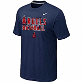 Anaheim Angels 2014 Home Practice T-Shirt - Dark blue,baseball caps,new era cap wholesale,wholesale hats