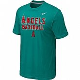 Anaheim Angels 2014 Home Practice T-Shirt - Green,baseball caps,new era cap wholesale,wholesale hats