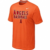 Anaheim Angels 2014 Home Practice T-Shirt - Orange,baseball caps,new era cap wholesale,wholesale hats