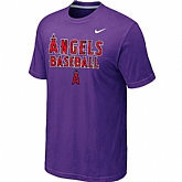 Anaheim Angels 2014 Home Practice T-Shirt - Purple,baseball caps,new era cap wholesale,wholesale hats