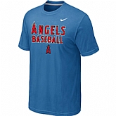 Anaheim Angels 2014 Home Practice T-Shirt - light Blue,baseball caps,new era cap wholesale,wholesale hats