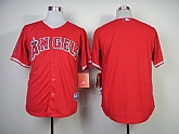 Anaheim Angels Blank Red Jerseys,baseball caps,new era cap wholesale,wholesale hats