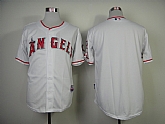 Anaheim Angels Blank White Jerseys,baseball caps,new era cap wholesale,wholesale hats