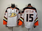 Anaheim Ducks #15 Ryan Getzlaf 2014 White Jerseys,baseball caps,new era cap wholesale,wholesale hats