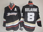 Anaheim Ducks #8 Selanne Black Jerseys,baseball caps,new era cap wholesale,wholesale hats