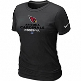 Arizona Cardinals Black Women's Critical Victory T-Shirt,baseball caps,new era cap wholesale,wholesale hats