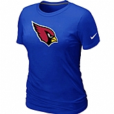 Arizona Cardinals Blue Women's Logo T-Shirt,baseball caps,new era cap wholesale,wholesale hats