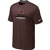 Arizona Cardinals Critical Victory Brown T-Shirt,baseball caps,new era cap wholesale,wholesale hats