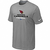 Arizona Cardinals Critical Victory light Grey T-Shirt,baseball caps,new era cap wholesale,wholesale hats