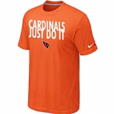 Arizona Cardinals Just Do It Orange T-Shirt,baseball caps,new era cap wholesale,wholesale hats