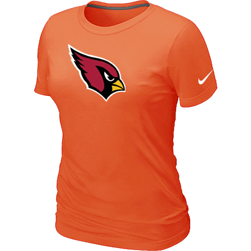 Arizona Cardinals Orange Women's Logo T-Shirt