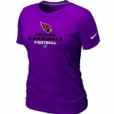 Arizona Cardinals Purple Women's Critical Victory T-Shirt,baseball caps,new era cap wholesale,wholesale hats