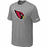 Arizona Cardinals Sideline Legend Authentic Logo T-Shirt Light grey,baseball caps,new era cap wholesale,wholesale hats