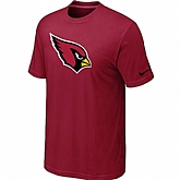 Arizona Cardinals Sideline Legend Authentic Logo T-Shirt Red,baseball caps,new era cap wholesale,wholesale hats