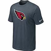 Arizona Cardinals Sideline Legend Authentic LogoT-Shirt Grey,baseball caps,new era cap wholesale,wholesale hats