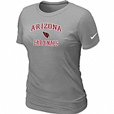 Arizona Cardinals Women's Heart & Sou L.Greyl T-Shirt,baseball caps,new era cap wholesale,wholesale hats
