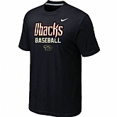 Arizona Diamondbacks 2014 Home Practice T-Shirt - Black,baseball caps,new era cap wholesale,wholesale hats