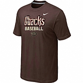 Arizona Diamondbacks 2014 Home Practice T-Shirt - Brown,baseball caps,new era cap wholesale,wholesale hats