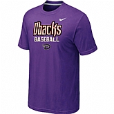 Arizona Diamondbacks 2014 Home Practice T-Shirt - Purple,baseball caps,new era cap wholesale,wholesale hats