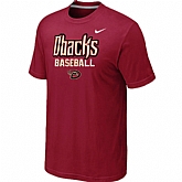 Arizona Diamondbacks 2014 Home Practice T-Shirt - Red,baseball caps,new era cap wholesale,wholesale hats