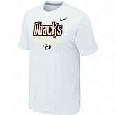Arizona Diamondbacks 2014 Home Practice T-Shirt - White,baseball caps,new era cap wholesale,wholesale hats