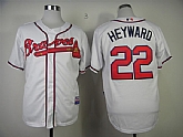 Atlanta Braves #22 Heyward White Cool Base Jerseys,baseball caps,new era cap wholesale,wholesale hats