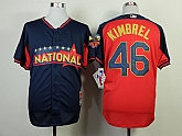 Atlanta Braves #46 Craig Kimbrel 2014 All Star Navy Blue Jerseys,baseball caps,new era cap wholesale,wholesale hats