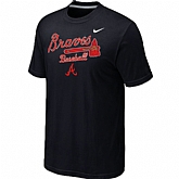 Atlanta Braves 2014 Home Practice T-Shirt - Black,baseball caps,new era cap wholesale,wholesale hats