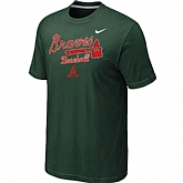 Atlanta Braves 2014 Home Practice T-Shirt - Dark Green,baseball caps,new era cap wholesale,wholesale hats