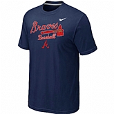 Atlanta Braves 2014 Home Practice T-Shirt - Dark blue,baseball caps,new era cap wholesale,wholesale hats