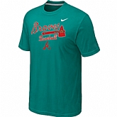 Atlanta Braves 2014 Home Practice T-Shirt - Green,baseball caps,new era cap wholesale,wholesale hats