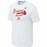 Atlanta Braves 2014 Home Practice T-Shirt - White,baseball caps,new era cap wholesale,wholesale hats