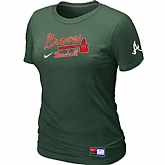 Atlanta Braves Nike Women's D.Green Short Sleeve Practice T-Shirt,baseball caps,new era cap wholesale,wholesale hats