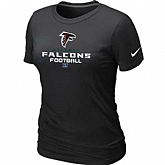 Atlanta Falcons Black Women's Critical Victory T-Shirt,baseball caps,new era cap wholesale,wholesale hats