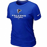 Atlanta Falcons Blue Women's Critical Victory T-Shirt,baseball caps,new era cap wholesale,wholesale hats
