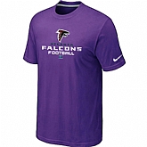 Atlanta Falcons Critical Victory Purple T-Shirt,baseball caps,new era cap wholesale,wholesale hats