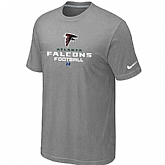 Atlanta Falcons Critical Victory light Grey T-Shirt,baseball caps,new era cap wholesale,wholesale hats