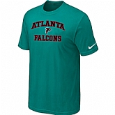 Atlanta Falcons Heart & Soull T-Shirt Green,baseball caps,new era cap wholesale,wholesale hats