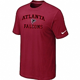 Atlanta Falcons Heart & Soull T-Shirt Red,baseball caps,new era cap wholesale,wholesale hats
