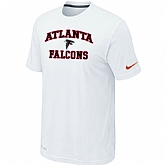 Atlanta Falcons Heart & Soull T-Shirt White,baseball caps,new era cap wholesale,wholesale hats