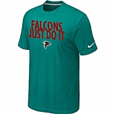 Atlanta Falcons Just Do It Green T-Shirt,baseball caps,new era cap wholesale,wholesale hats