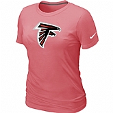 Atlanta Falcons Pink Women's Logo T-Shirt,baseball caps,new era cap wholesale,wholesale hats