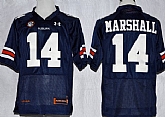 Auburn Tigers #14 Nick Marshall Navy Blue Jerseys,baseball caps,new era cap wholesale,wholesale hats