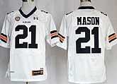 Auburn Tigers #21 Tre Mason White Jerseys,baseball caps,new era cap wholesale,wholesale hats
