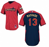 Baltimore Orioles #13 Manny Machado 2014 All Star Red Jerseys,baseball caps,new era cap wholesale,wholesale hats