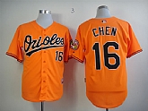 Baltimore Orioles #16  Chen Orange Jerseyss,baseball caps,new era cap wholesale,wholesale hats