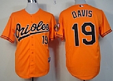 Baltimore Orioles #19 Chris Davis Orange Jerseys,baseball caps,new era cap wholesale,wholesale hats
