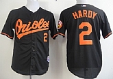 Baltimore Orioles #2 J.J. Hardy Black Jerseys,baseball caps,new era cap wholesale,wholesale hats