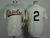 Baltimore Orioles #2 J.J. Hardy Throwback 1954 Cream Jerseys,baseball caps,new era cap wholesale,wholesale hats